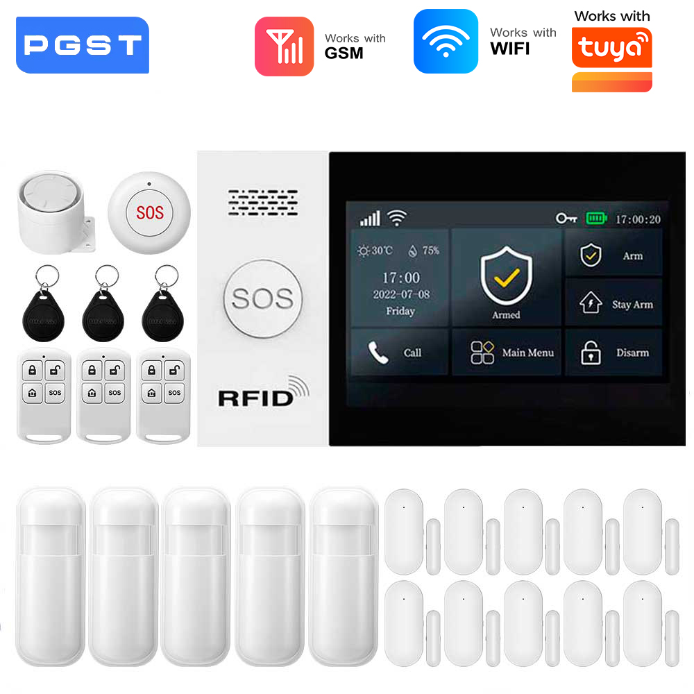 Home Security Equipment - Inteligentny system alarmowy 2.4G WIFI GSM