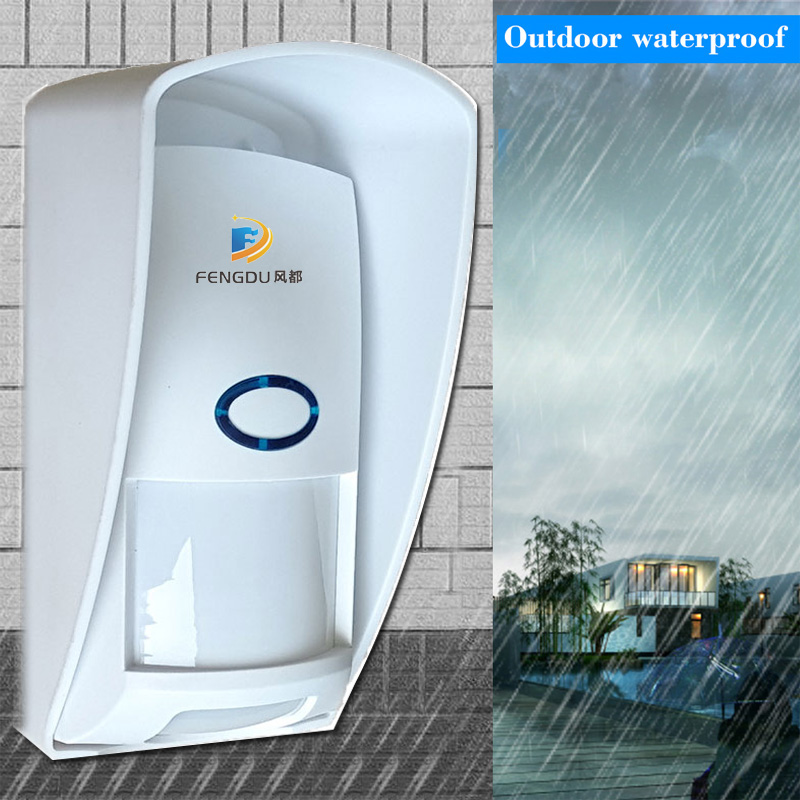 Home Security Equipment - Zewnętrzny wodoodporny bezprzewodowy detektor podczerwieni odporny
