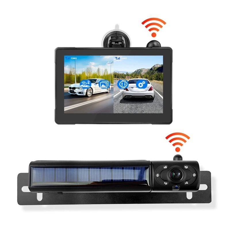 Camera Solar Wireless - Bezprzewodowy system kamer cofania ABSY do