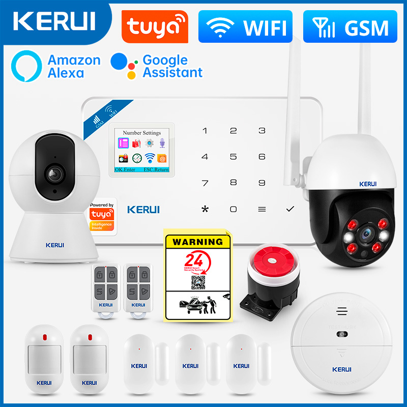 Home Security Equipment - KERUI W181 System alarmowy Secutrity Home