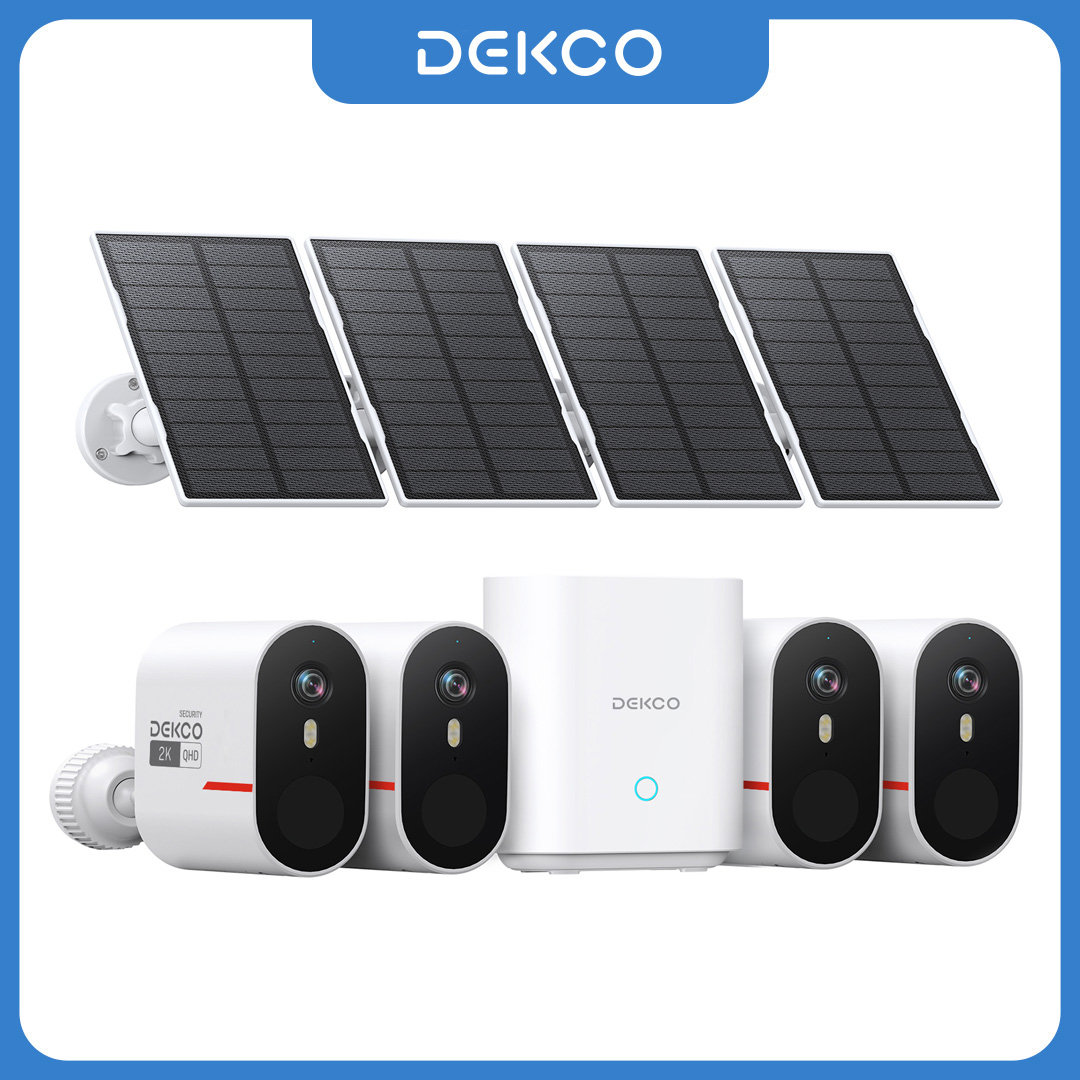 Camera Solar Wireless - System kamer solarnych Dekco 3MP WiFi,