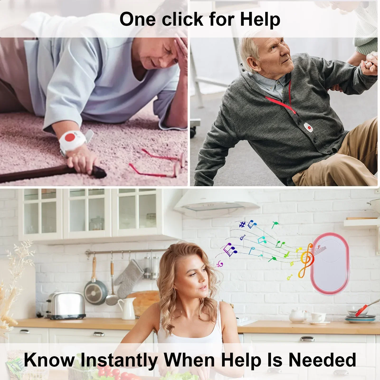 Bezprzewodowy pager dla opieku – Home Security Equipment recenzja i cena