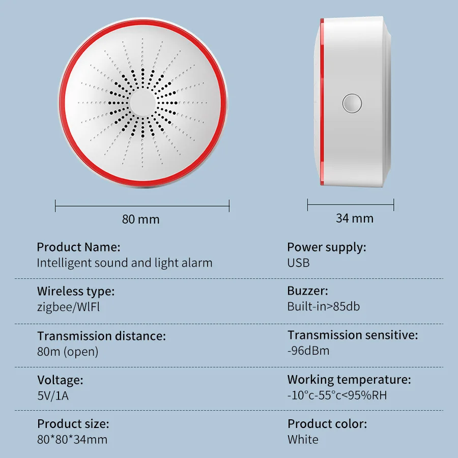 Inteligentna syrena alarmowa T – Home Security Equipment recenzja i cena