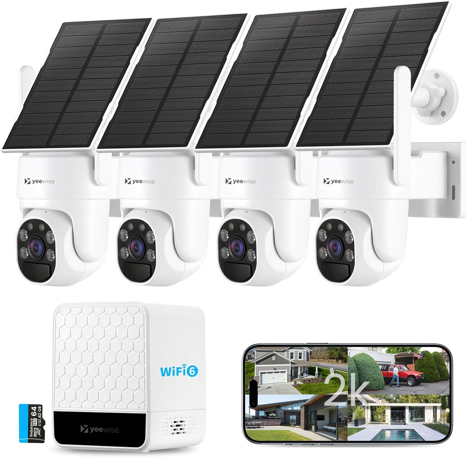 Bezprzewodowy zewnętrzny syste – Home Security No Subscription recenzja i cena