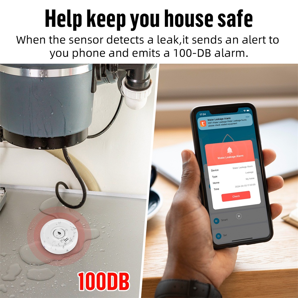 Fuers Detektor wycieku wody In – Home Security Equipment recenzja i cena