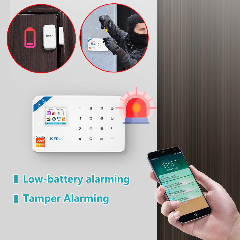 KERUI W181 System alarmowy Sec – Home Security Equipment recenzja i cena