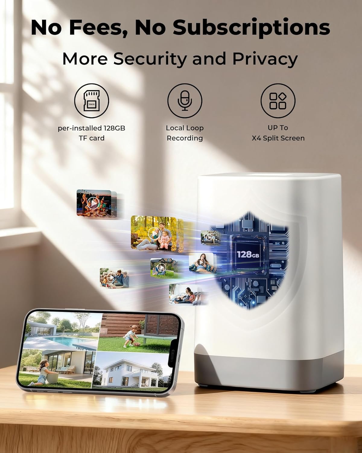 Bezprzewodowe kamery bezpiecze – Home Security No Subscription recenzja i cena