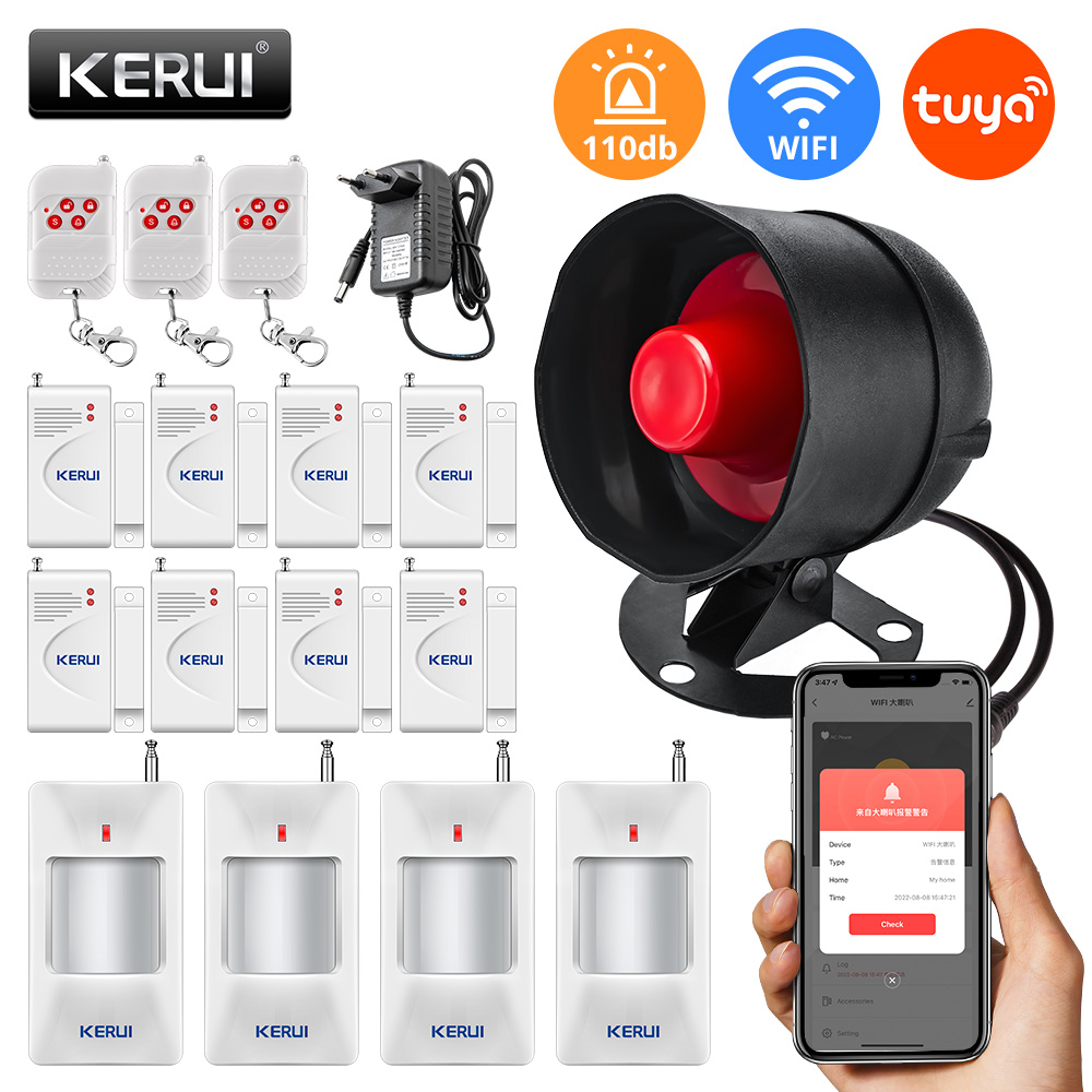 KERUI Tuya głośno głośnik wyso – Home Security Equipment recenzja i cena