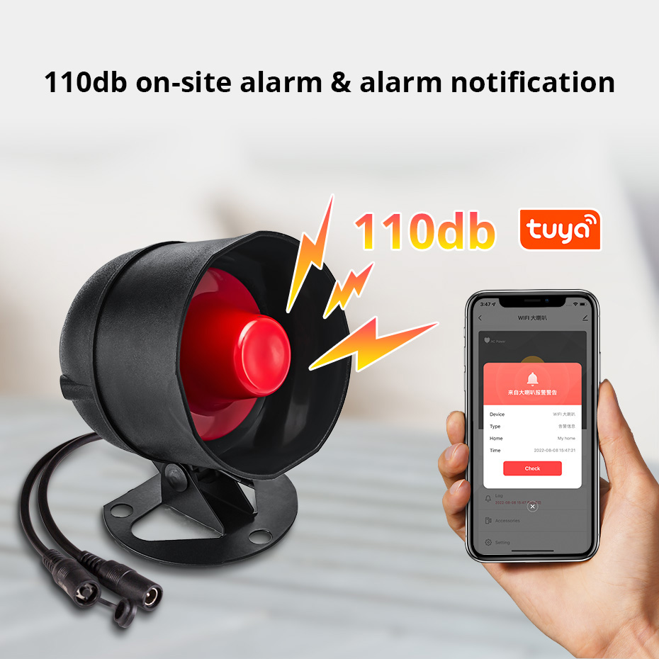 KERUI Tuya głośno głośnik wyso – Home Security Equipment recenzja i cena